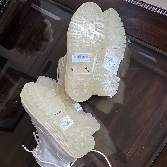 GB
Moon-Walk Leather Platform Combat Booties - Picture 10 of 11